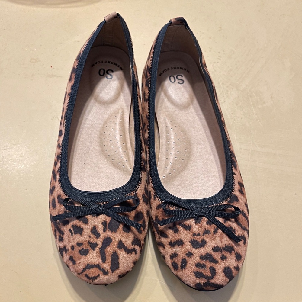 Leopard slip inside girls